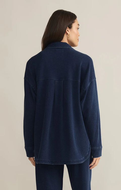 Z Supply All Day Knit Denim Jacket- 2 Colours