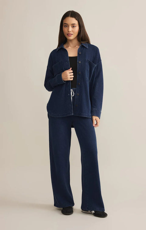 Z Supply All Day Knit Denim Jacket- 2 Colours