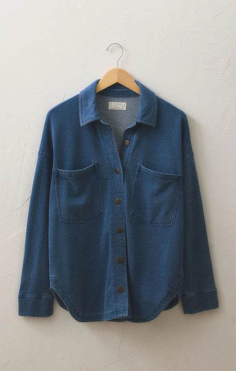 Z Supply All Day Knit Denim Jacket- 2 Colours