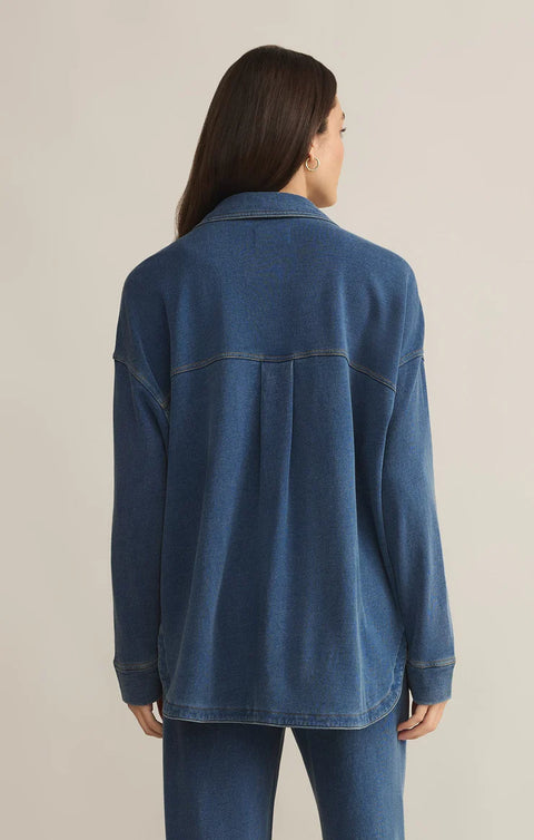 Z Supply All Day Knit Denim Jacket- 2 Colours