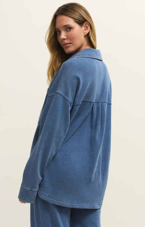 Z Supply All Day Knit Denim Jacket- 2 Colours