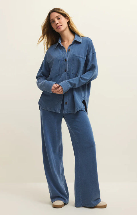 Z Supply Hunter Knit Denim Pant- 2 Colours