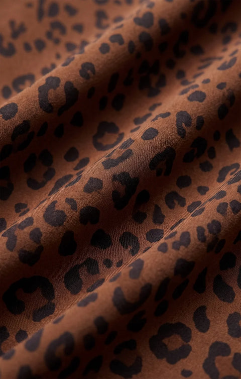 Z Supply Europa Leopard Maxi Skirt