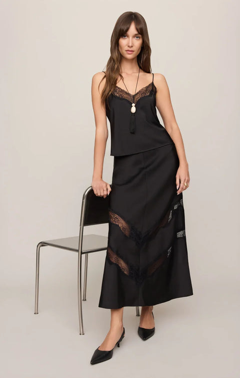 Z Supply Kori Lace Midi Skirt