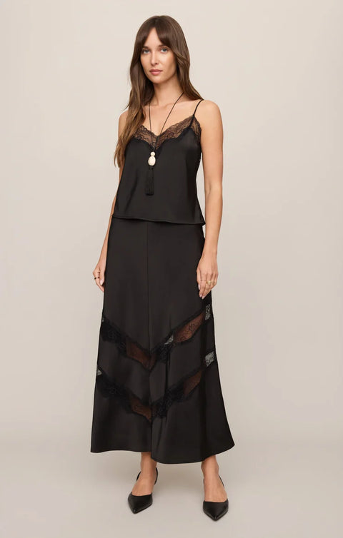 Z Supply Kori Lace Midi Skirt