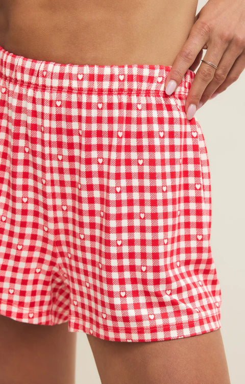 Z Supply Rosie Gingham Short
