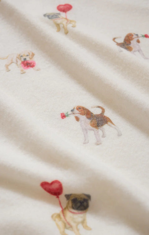 Z Supply Bisous Love Pup Top