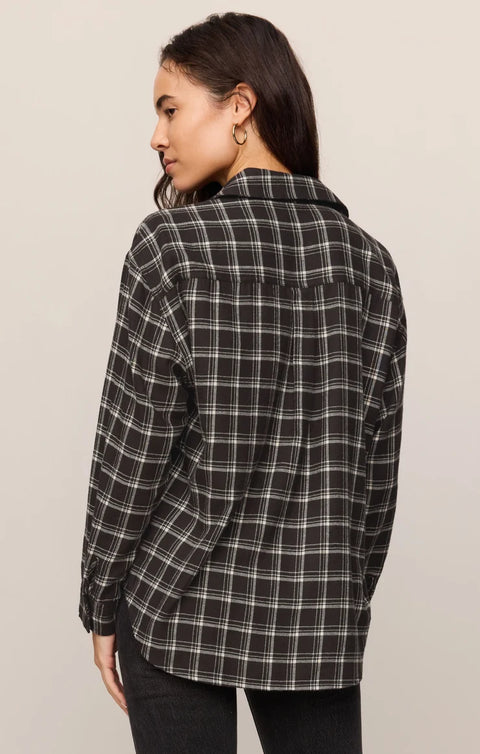 Z Supply River Plaid Button Up