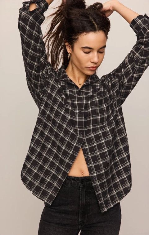 Z Supply River Plaid Button Up