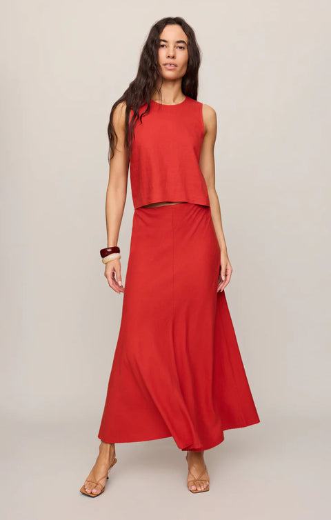 Z Supply Sloane Cropped Linen Top