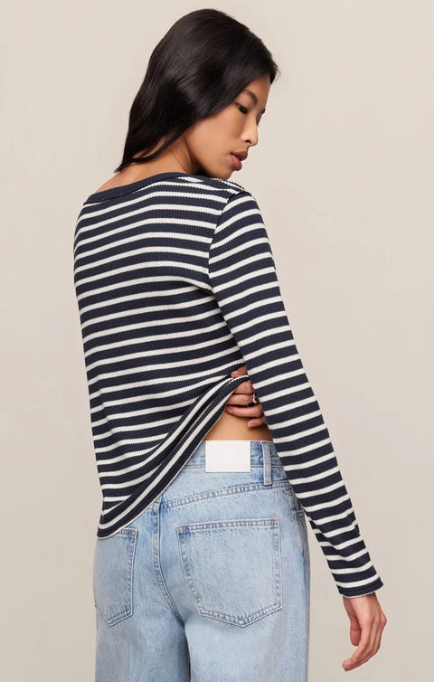 Z Supply Arlet Stripe Thermal Top