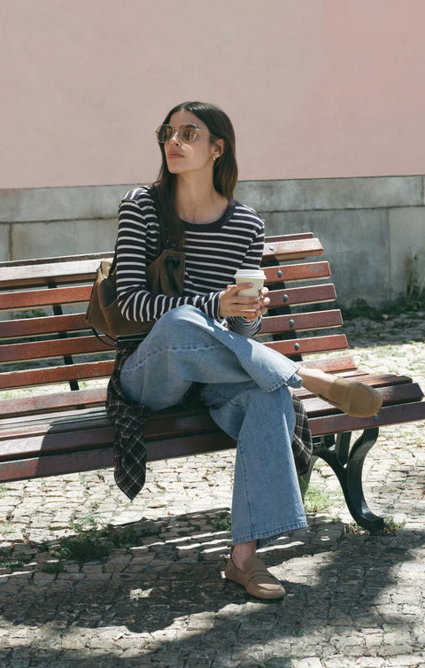 Z Supply Arlet Stripe Thermal Top
