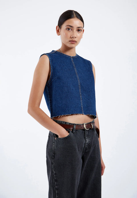 Dr. Denim Erin Top