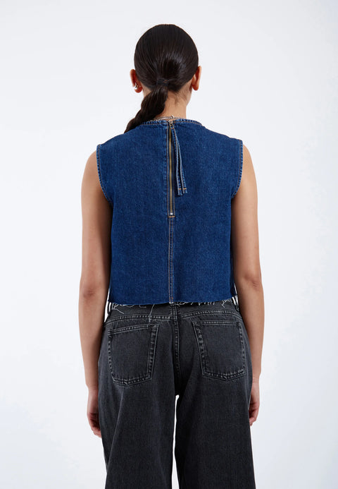 Dr. Denim Erin Top
