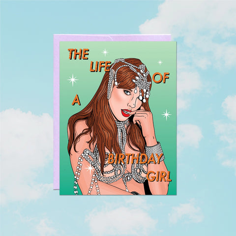 Life of A Birthday Girl | Birthday Card