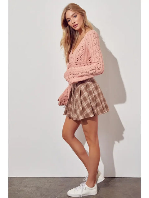 Kenna Mini Pleated Skirt- 2 Colours