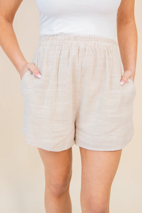 Sadie & Sage Mojave Elastic Waist Shorts