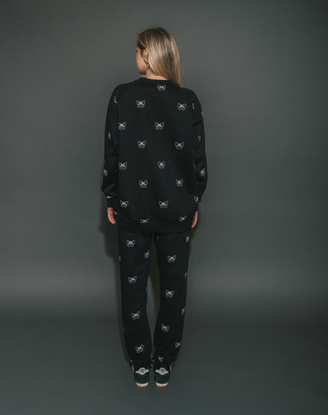 Brunette The Label All Over Bow Big Sister Crew