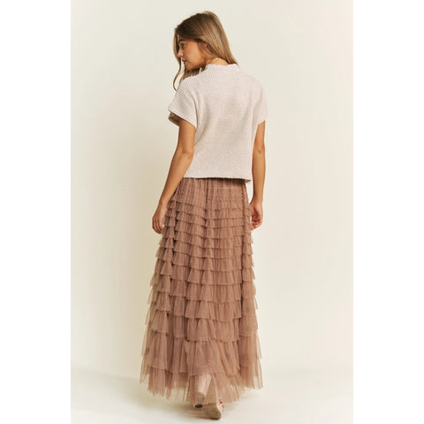 Modern Romance Tulle Maxi Skirt- 3 Colours