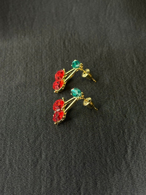 Ernest & Kelly Cherry Earrings