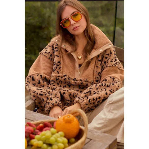 Wild Heart Fleece Pullover