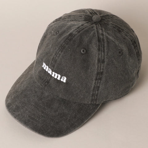 Mama Embroidered Baseball Cap