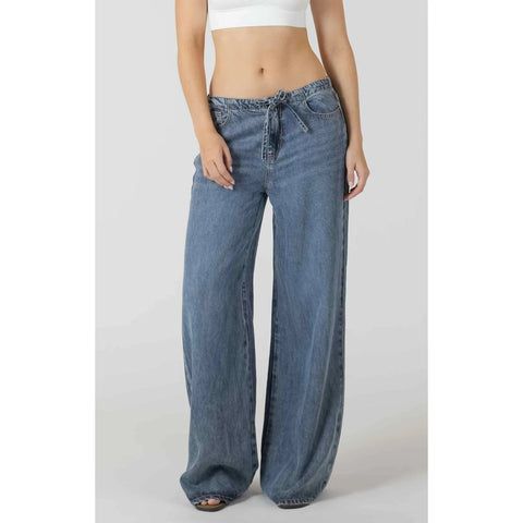 Dex Reese Wide Leg Denim Pant-Extended Sizes