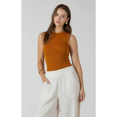 Dex Wren Ribbed Tank- 2 Colours