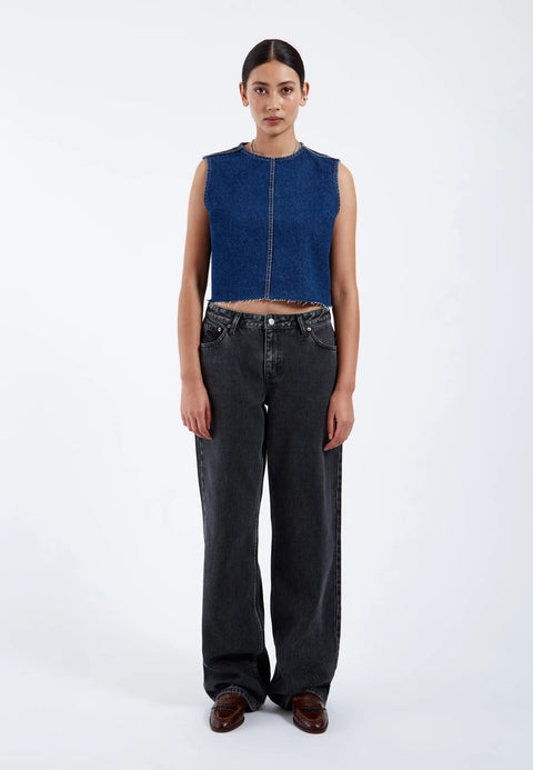 Dr. Denim Erin Top