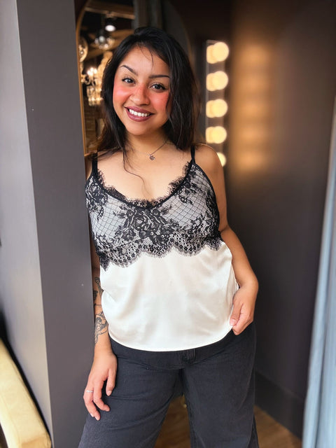 Dex Bella Lace Trim Cami