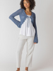 Room 34 Jordana Crochet Front Tie Cardigan- 2 Colours