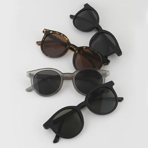 Sonny Matte Round Sunglasses- 4 Colours