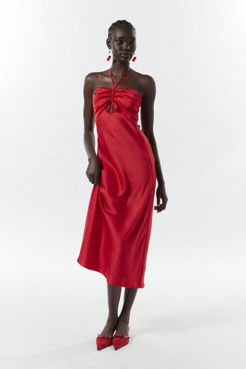 Sonia Halter Midi Dress