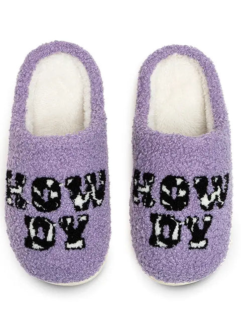 Howdy Indoor/Outdoor Slippers