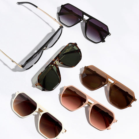 Gemma Geometric Sunglasses- 6 Colours
