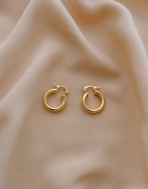 Lavender & Grace Mini Goldie Hoops
