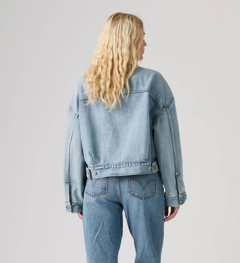 Levi's Loose Crop Trucker Jacket