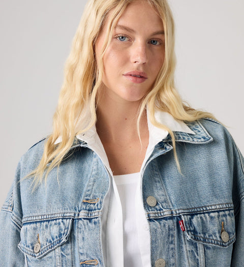 Levi's Loose Crop Trucker Jacket
