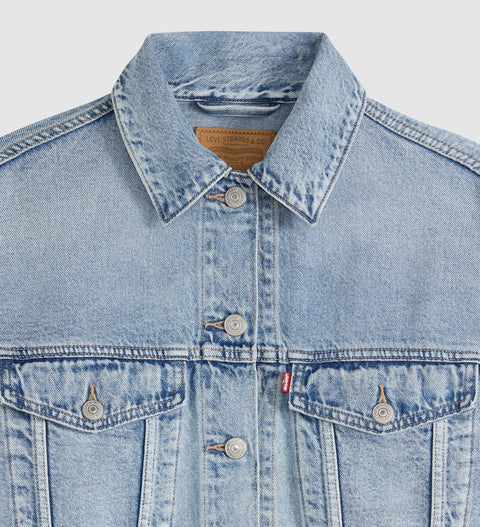 Levi's Loose Crop Trucker Jacket