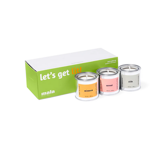 Let's Get Lit | mini candle gift set