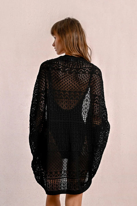 Molly Bracken Openwork Cardigan- 2 Colours