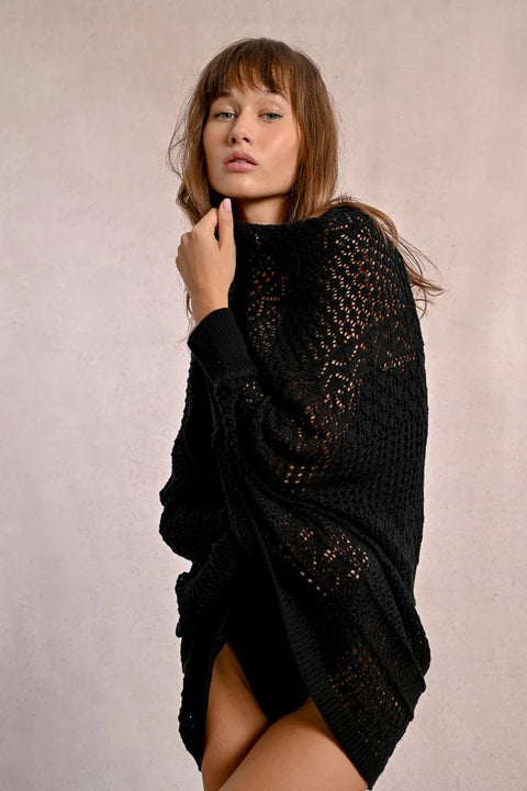 Molly Bracken Openwork Cardigan- 2 Colours