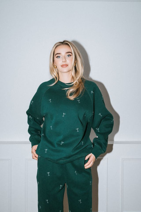 Brunette The Label All Over Martini NYBF Crew