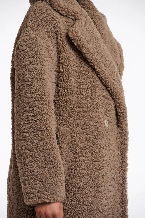 Rino & Pelle Elicia Teddy Double Breasted Coat - 1