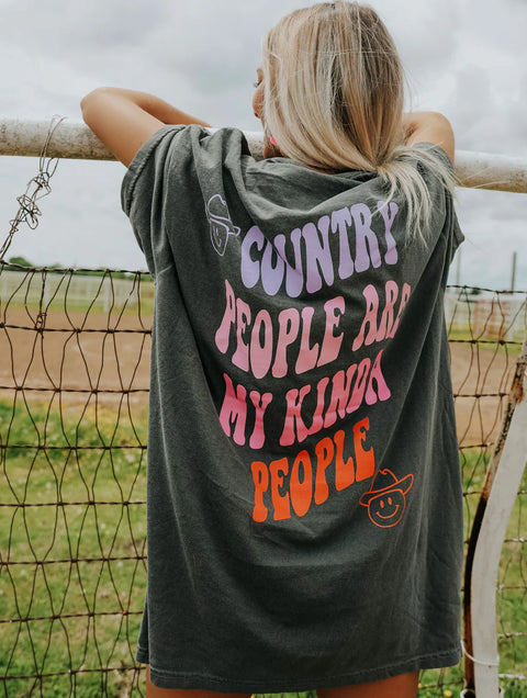 ***PRE ORDER*** Country People Are My Kind Of People Graphic Tee