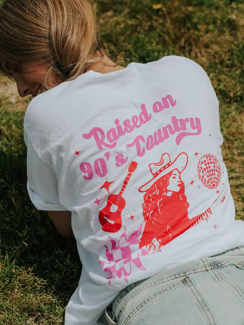 Raised on 90's Country Graphic Tee