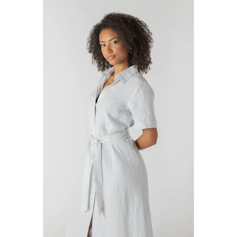 Room 34 Amber Belted Shirt Dress