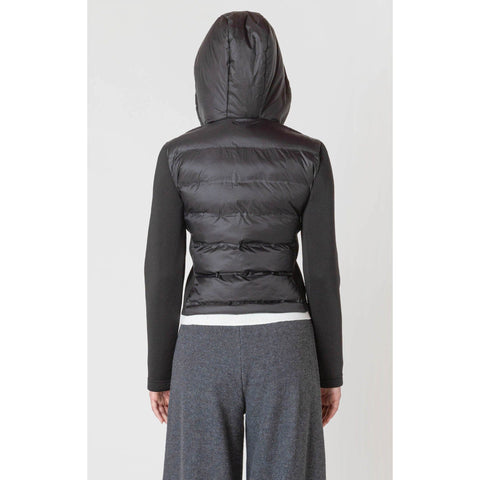 Room 34 Leah Mixed Puffer Jacket