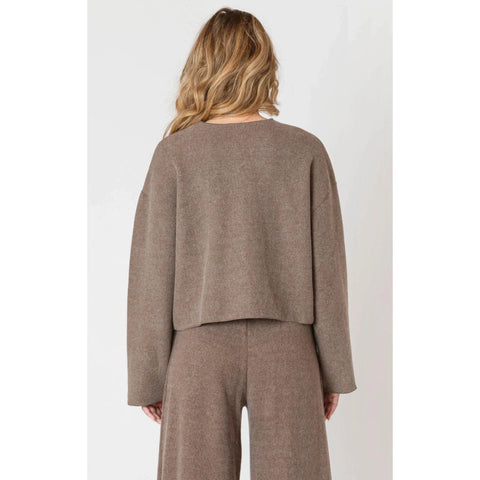 Room 34 Sandy Ribbed Cardigan
