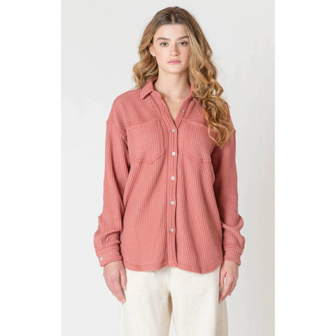 Room 34 Jess Thermal Knit Jacket- 2 Colours